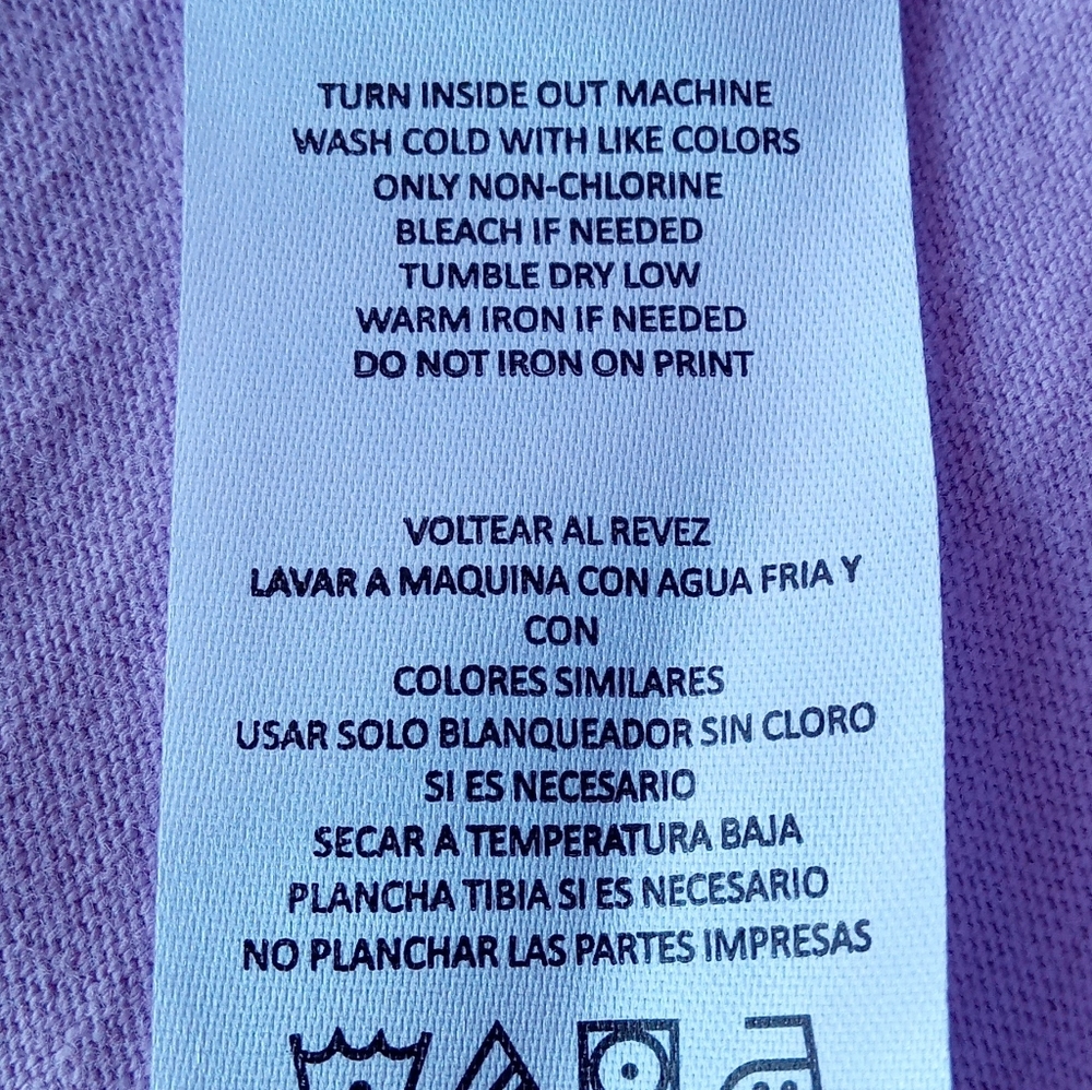 NWT ladies top by Guy Harvey Sm lavendar - Picture 3 of 5